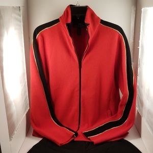 Lauren Ralph Lauren Athletic Sweater Jacket XL